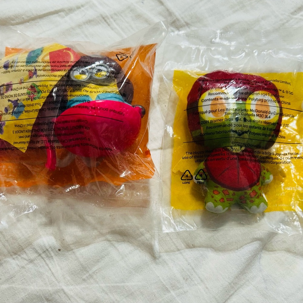 McDonald’s set of 2 Happy Meal Toys